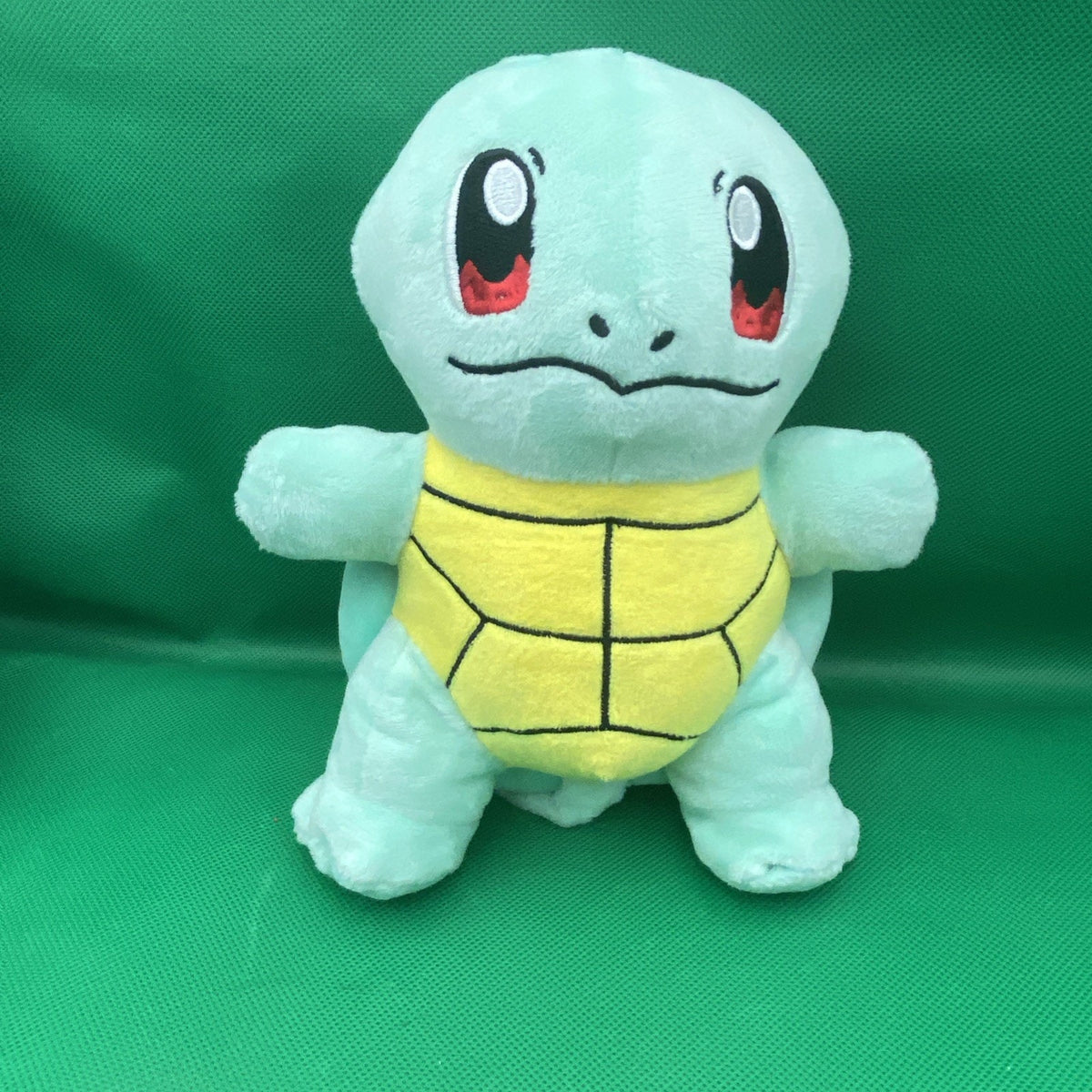 Pokemon Squirtle Turtle Plush Stuffed Animal With Stitches On Back Head