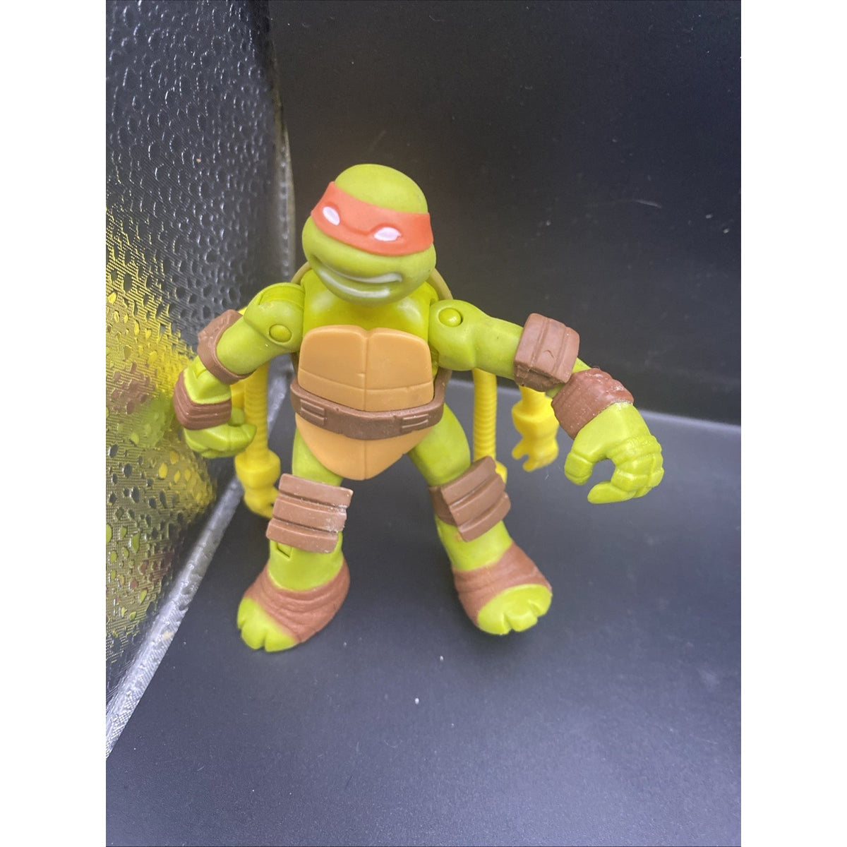 2013 Playmates Viacom TMNT Teenage Mutant Ninja Turtles Michelangelo 4" Figure