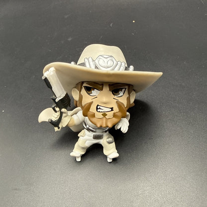 White Outfit Cassidy, Cute But Deadly s5 Overwatch Blind Box Figure