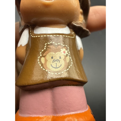 Fisher-Price Little People Monkey Shirt Mia Girl Figure