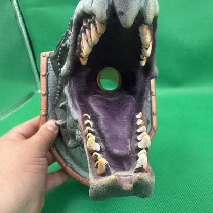 3D Dragon Head Wall Mount Sculpture Home Decoration Dinosaur. Head only