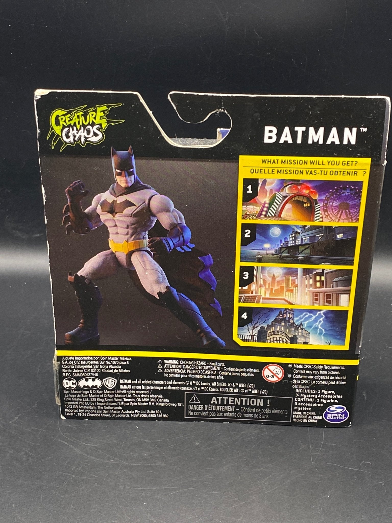 DC Batman 2020 Batman 4 - inch Action Figure by Spin Master - toyscardscomics