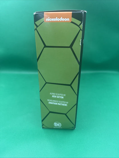 DC Collectibles GameStop Batman VS TMNT Alfred & Michelangelo Action Figure Set - toyscardscomics