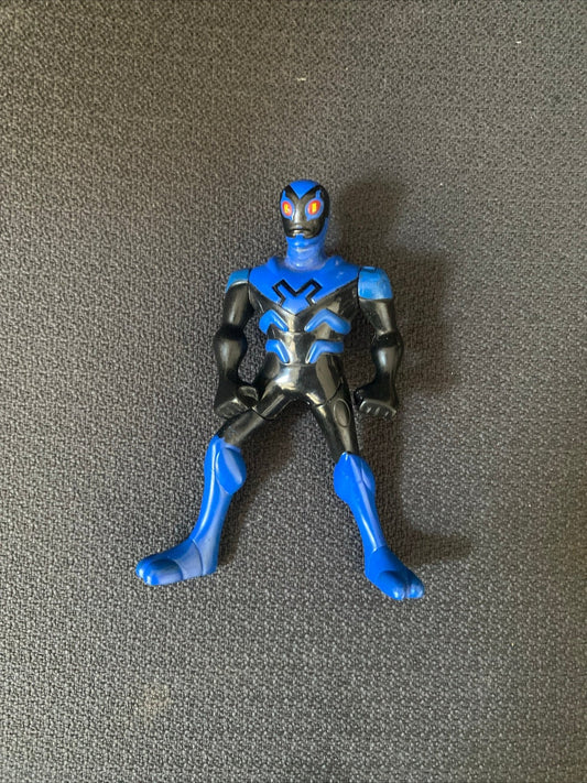 DC Comics - 2010 Blue Beetle - McDonald's Batman Collectible No Wings - toyscardscomics