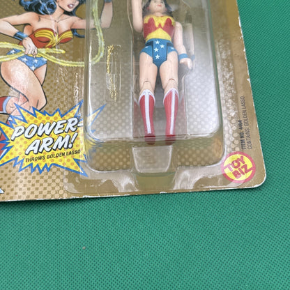  - DC COMICS SUPER HEROES - ACTION FIGURE - WONDER WOMAN - TOY BIZ - MOC - 1989 - toyscardscomics