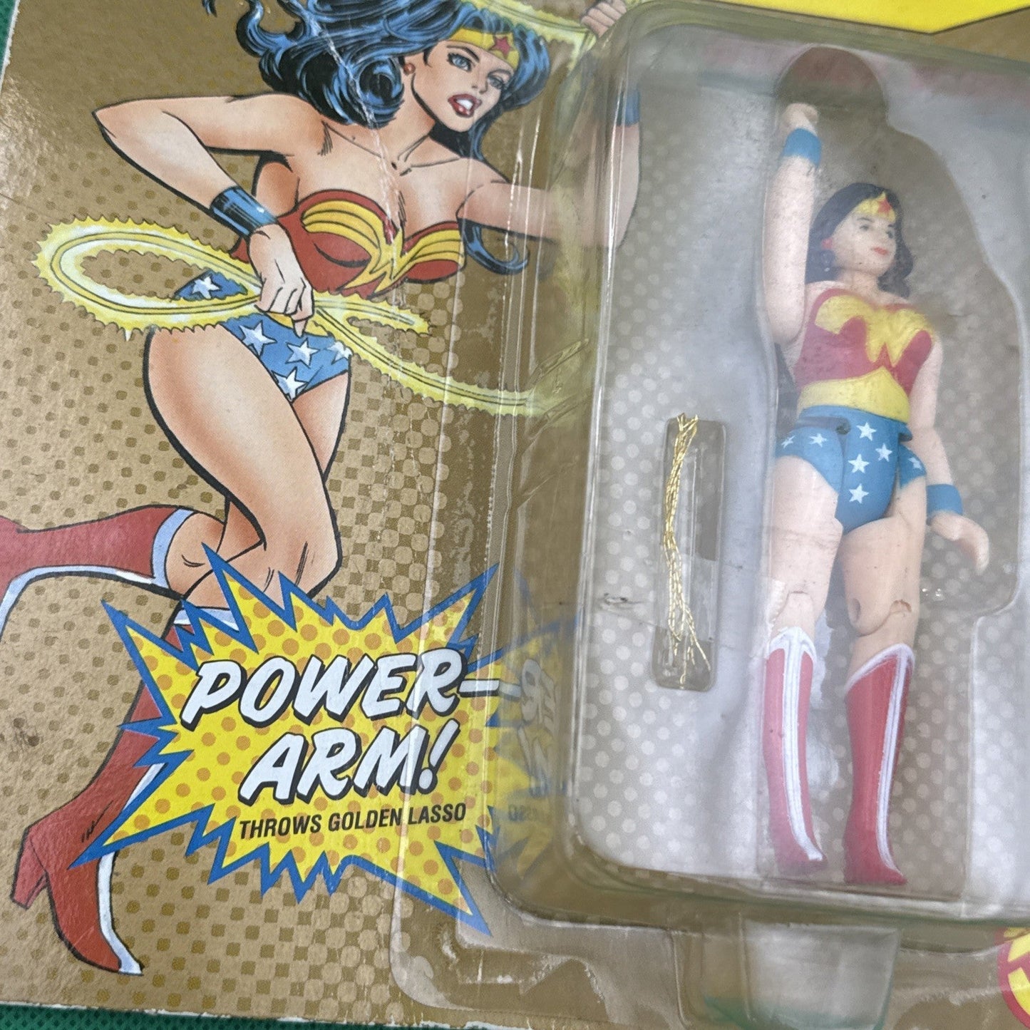  - DC COMICS SUPER HEROES - ACTION FIGURE - WONDER WOMAN - TOY BIZ - MOC - 1989 - toyscardscomics