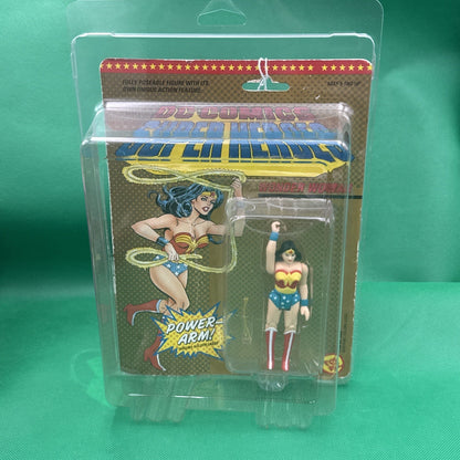  - DC COMICS SUPER HEROES - ACTION FIGURE - WONDER WOMAN - TOY BIZ - MOC - 1989 - toyscardscomics