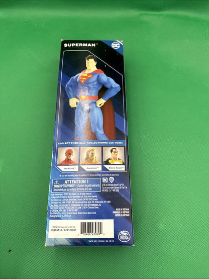 DC Comics, Superman 12 - Inch Action Figure Spin Master NEW - toyscardscomics