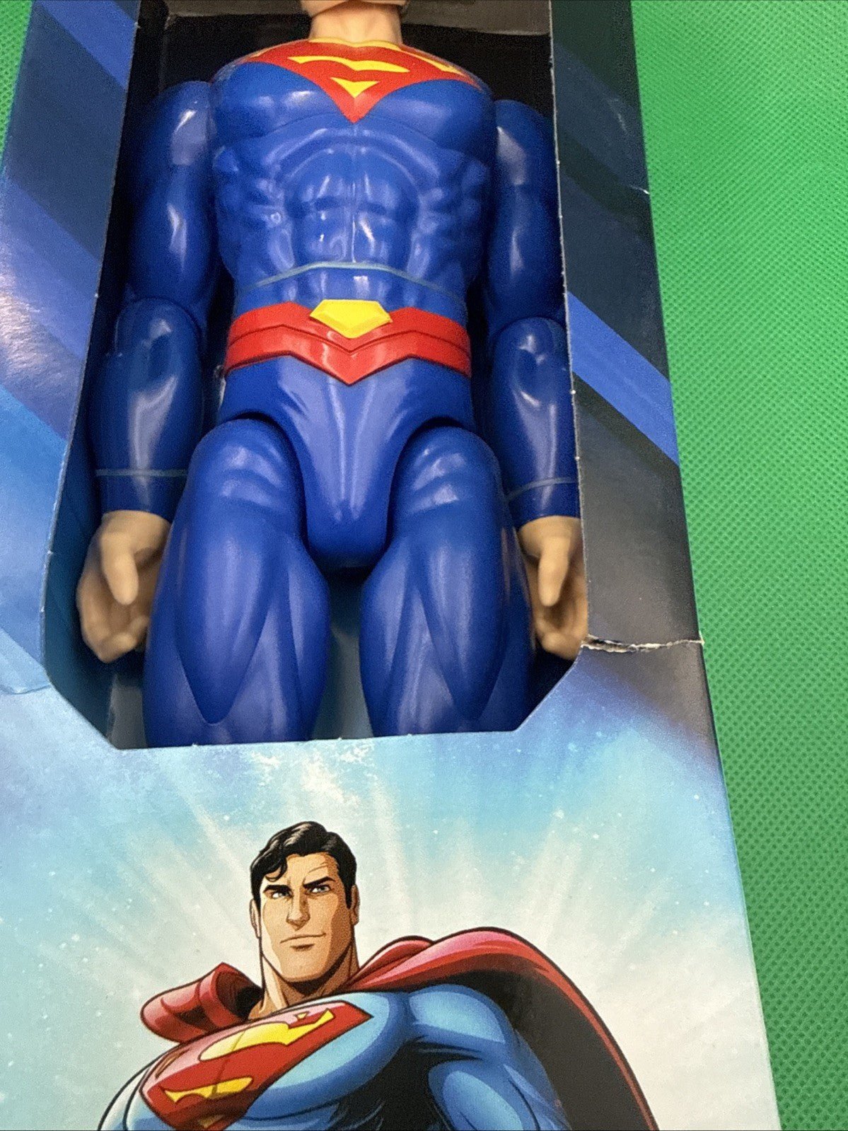 DC Comics, Superman 12 - Inch Action Figure Spin Master NEW - toyscardscomics
