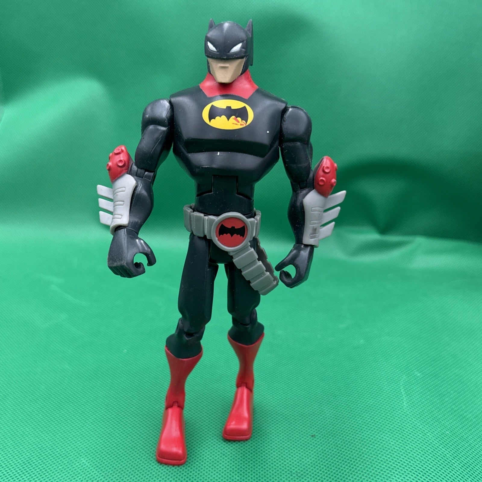 DC Comics The Batman Shadow Tek Ultra Ninja Warrior Batman 6.5" Figure 2007 Toys - toyscardscomics