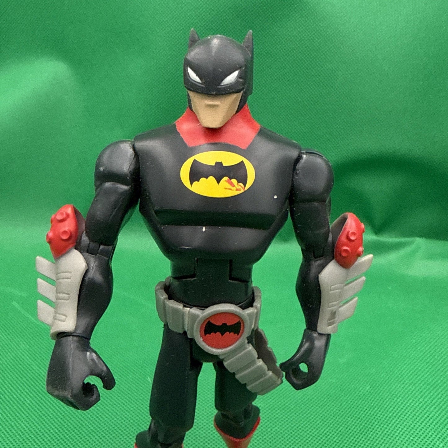 DC Comics The Batman Shadow Tek Ultra Ninja Warrior Batman 6.5" Figure 2007 Toys - toyscardscomics