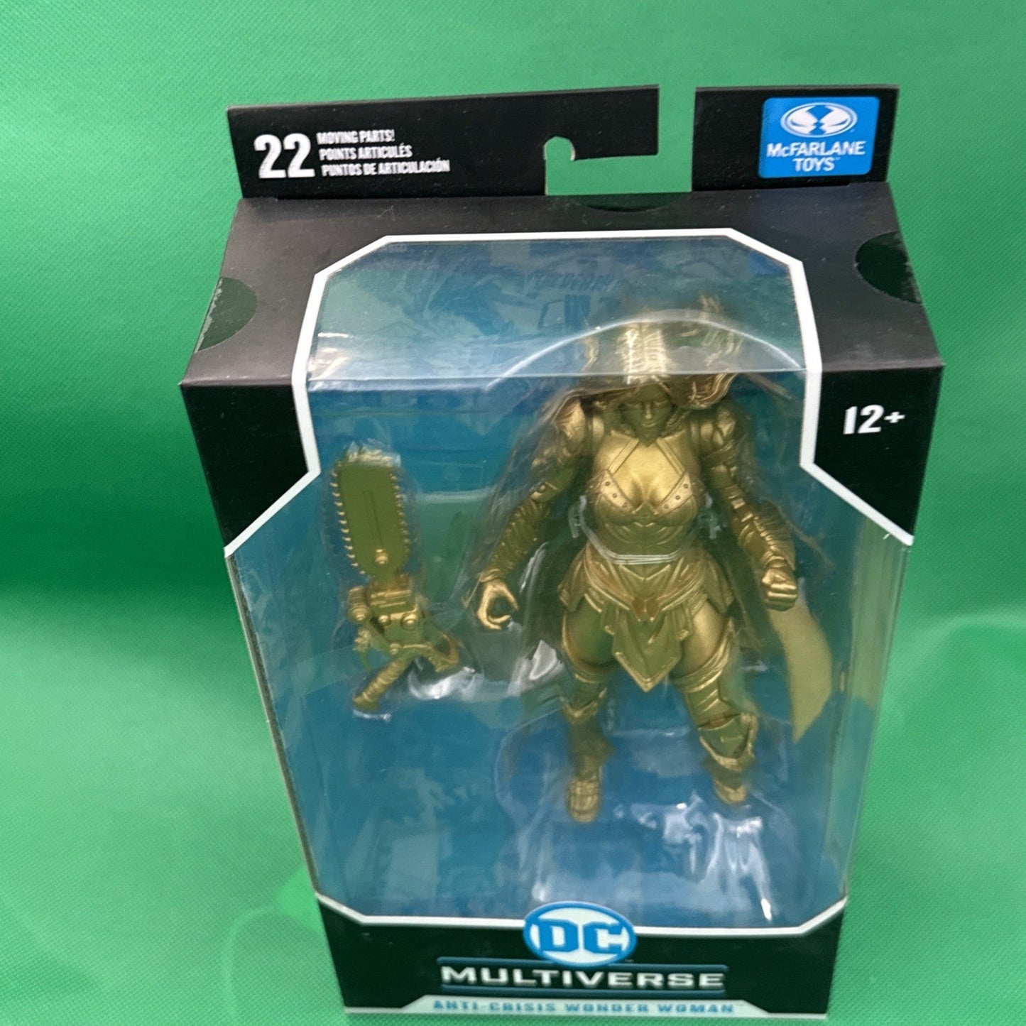 DC Multiverse Comic 7 Inch Figure Exclusive - Anti - Crisis Gold Wonder Woman - toyscardscomics