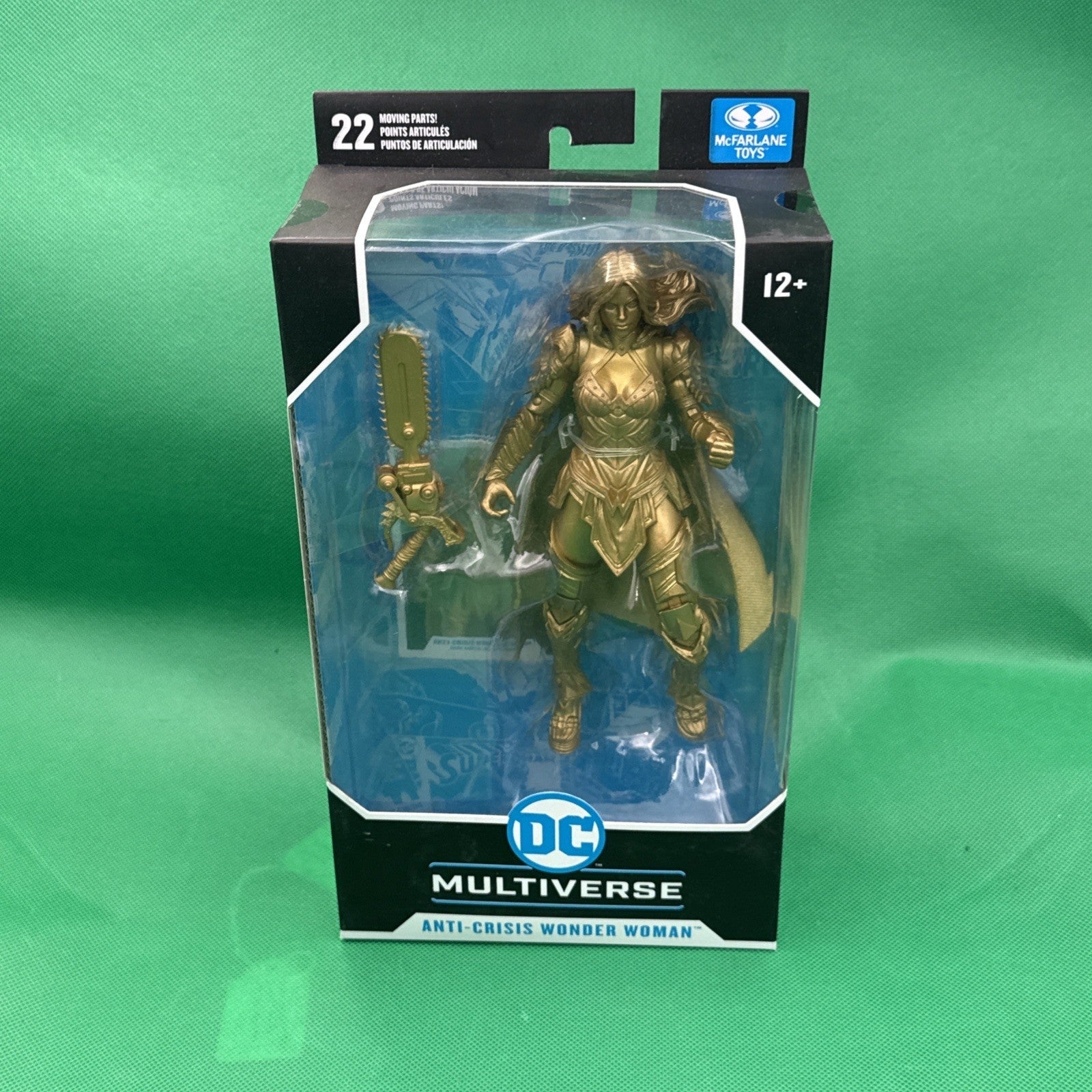 DC Multiverse Comic 7 Inch Figure Exclusive - Anti - Crisis Gold Wonder Woman - toyscardscomics