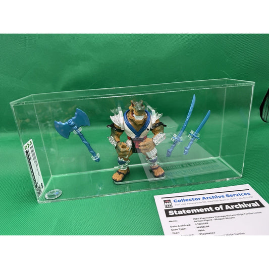 1994 Shogun SHOATE TMNT Playmates Figure MOC BLUE VARIANT 100% CAS 85
