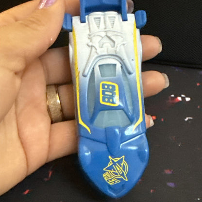 2001 FOX FAMILY PROP NASCAR RACERS FASTEX FLYER Plastic Pullback Racecar #808