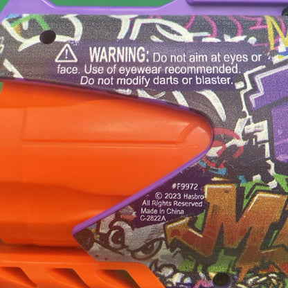 Nerf Teenage Mutant Ninja Turtles Mutant Mayhem Revolver