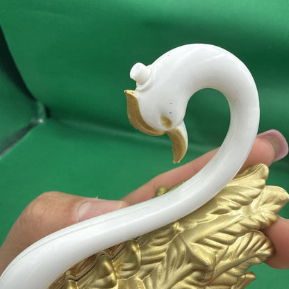 Swan Cake Topper Wedding Anniversary Birthday Cake Decoration Party Decor