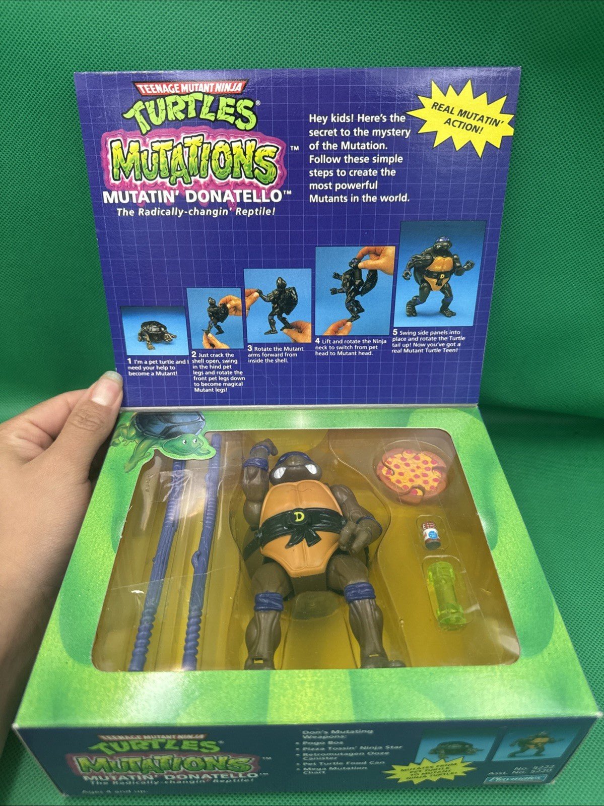 Dead Retro Turtles Donatello Figure American Comic Sofubi Doll V - toyscardscomics