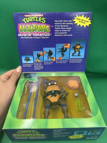 Dead Retro Turtles Donatello Figure American Comic Sofubi Doll V - toyscardscomics