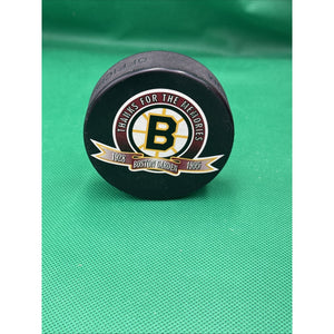 Bruins Thanks For The Memories Boston Garden 1928-1995 Hockey Puck vs Canadians