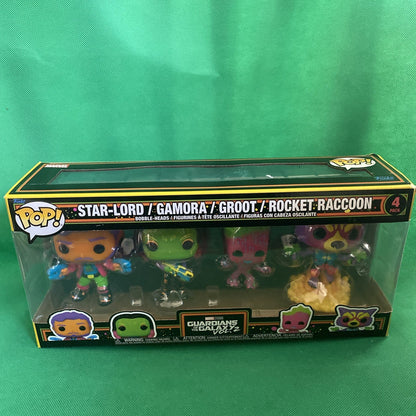 Funko Pop! Vinyl: Marvel - Star-Lord / Gamora / Groot / Rocket Raccoon - 4 Pack