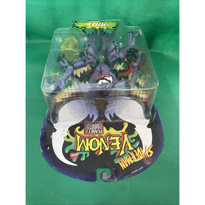 Vintage 1996 ToyBiz Spider-Man Venom Planet Of Symbiotes RIOT Figure NEW