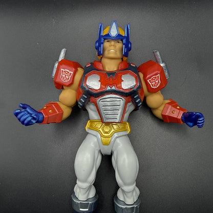 Masters of The Universe MOTU x Transformers Optimus Prime Armor He-Man Loose