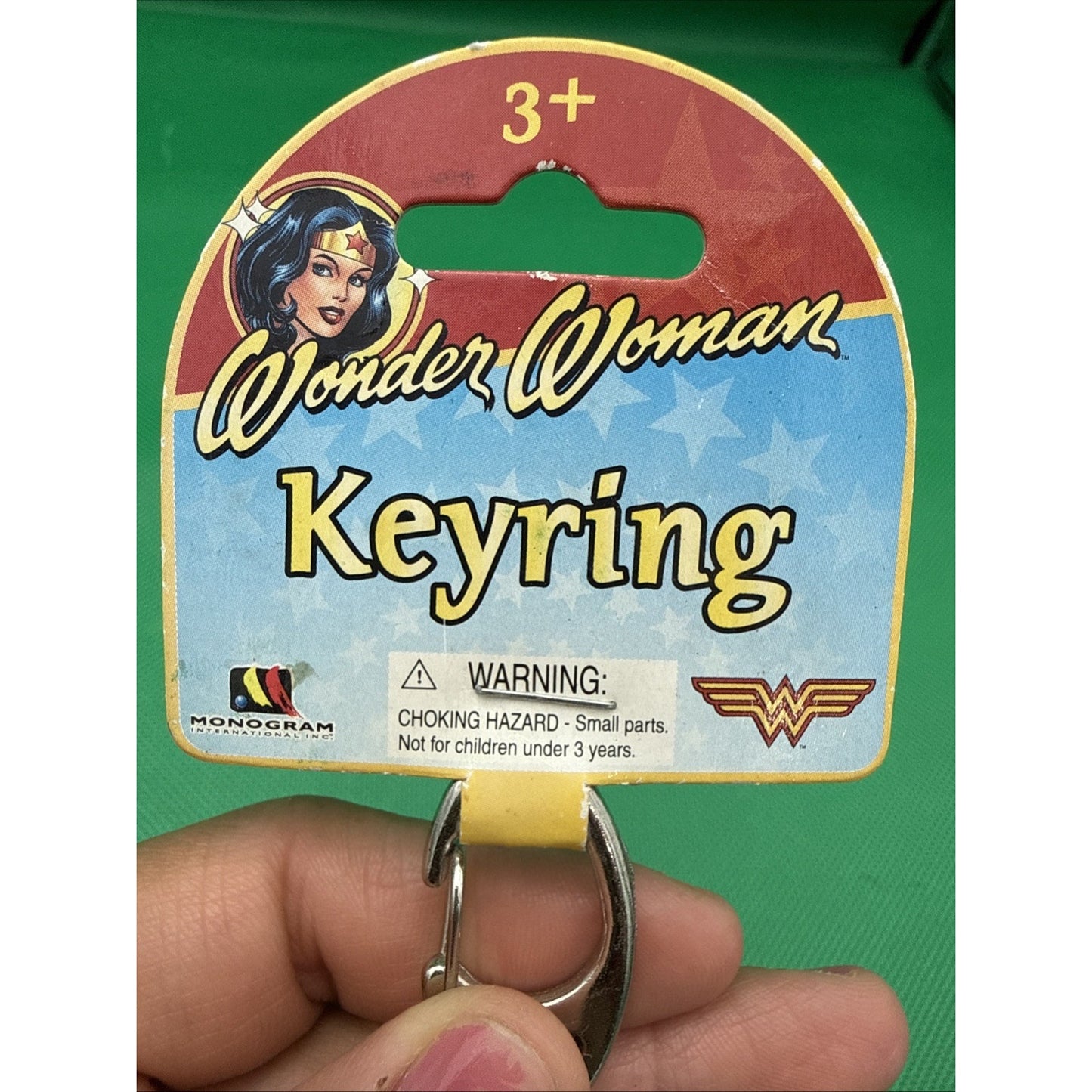 Vintage DC Comic Wonder Woman Keychain