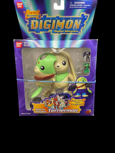 DIGIMON Digital Monster(Terriermon) (2001) - toyscardscomics