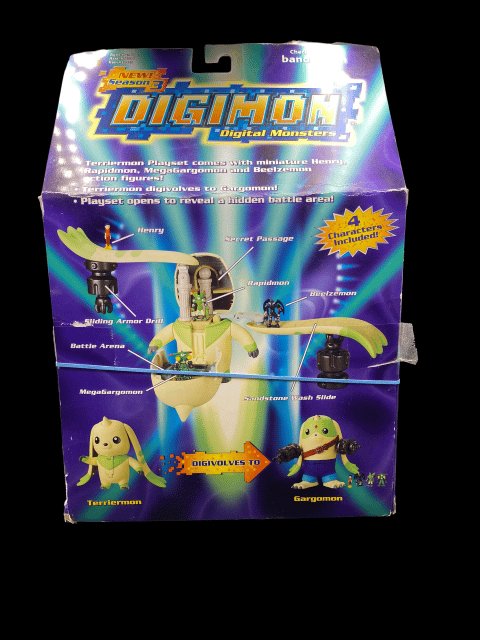 DIGIMON Digital Monster(Terriermon) (2001) - toyscardscomics