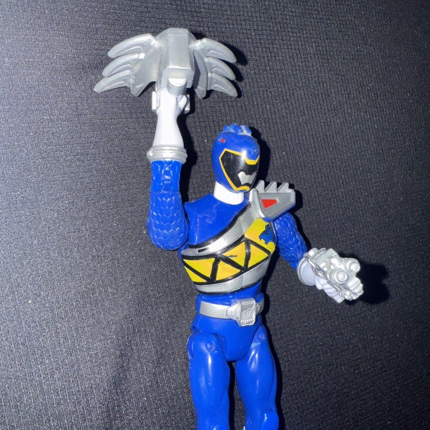 Dino Charge Power Rangers Blue Ranger 5" Figure Bandai 2015 - toyscardscomics