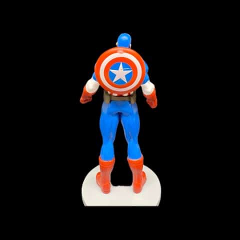 Disney Marvel Avengers Captain America PVC Figure Infinity Saga Cake Topper - toyscardscomics