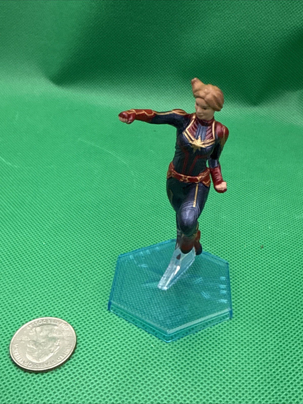 Disney Marvel Avengers Captain Marvel Carol PVC Figure Infinity Saga Cake Topper - toyscardscomics