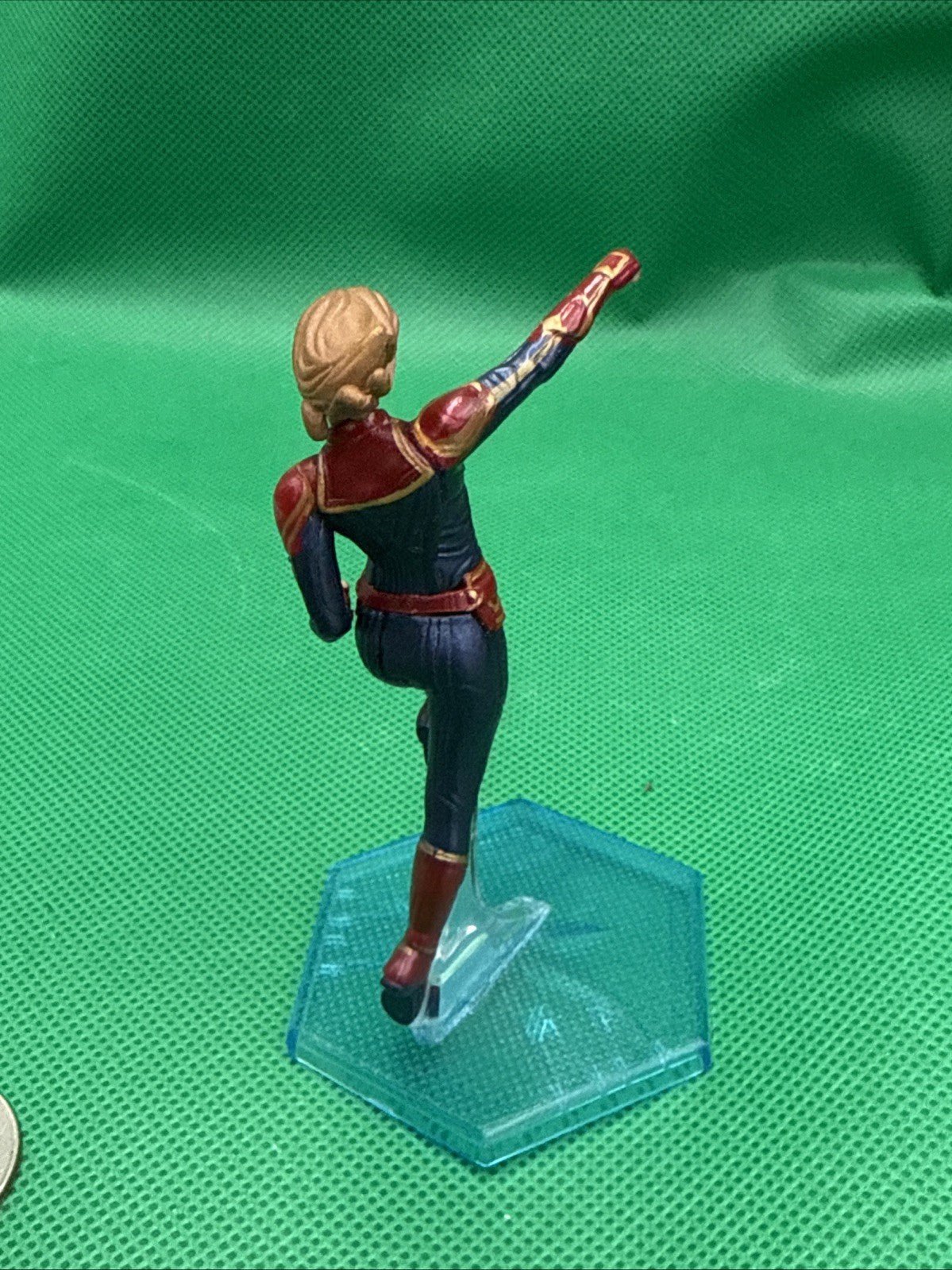 Disney Marvel Avengers Captain Marvel Carol PVC Figure Infinity Saga Cake Topper - toyscardscomics