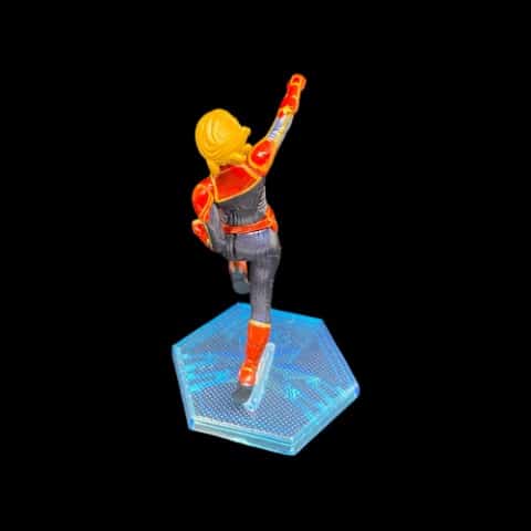 Disney Marvel Captain Marvel Carol Cake Topper Figurine - toyscardscomics