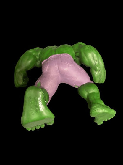 Disney Marvel PVC Incredible Hulk 4 1/4” Action Figure Non Posable - Used - toyscardscomics