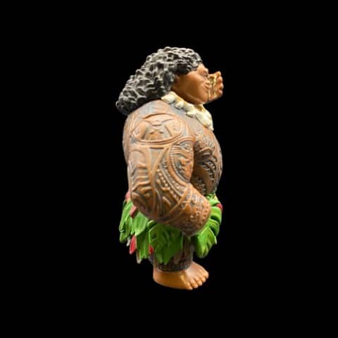 Disney Moana Maui PVC Figure Toy Cake Topper 4" High (Missing Hook) - toyscardscomics