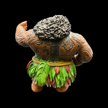 Disney Moana Maui PVC Figure Toy Cake Topper 4" High (Missing Hook) - toyscardscomics