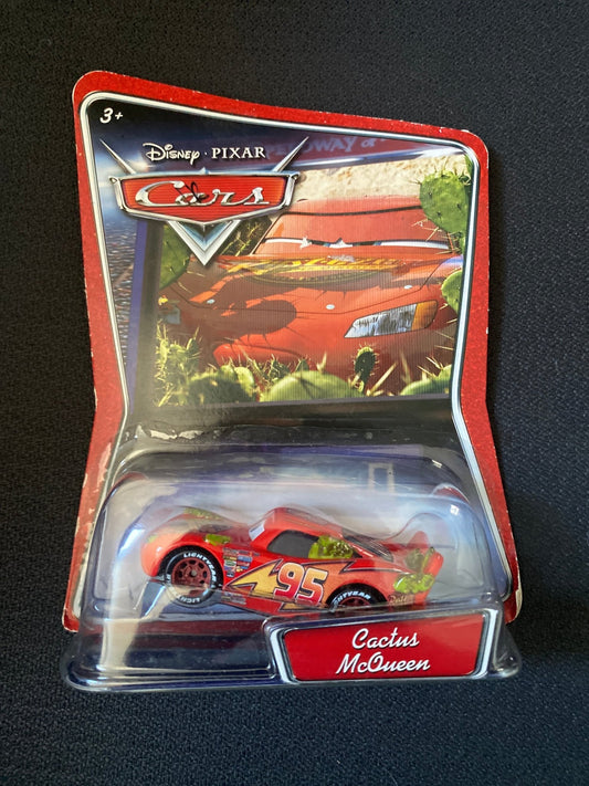 DISNEY PIXAR CARS CACTUS MCQUEEN - toyscardscomics