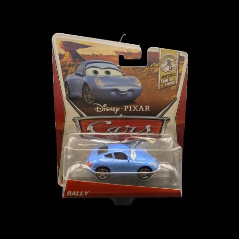 DISNEY PIXAR CARS SALLY RETRO RADIATOR SPRINGS VHTF Disney Pixar Cars Sally Retro Radiator Springs Rare - toyscardscomics