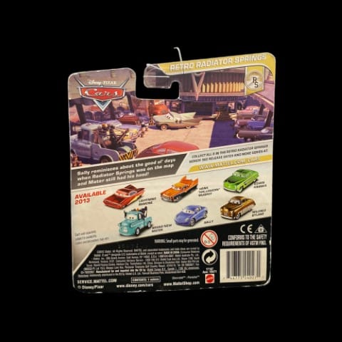DISNEY PIXAR CARS SALLY RETRO RADIATOR SPRINGS VHTF Disney Pixar Cars ...