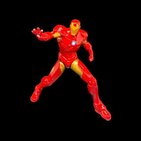 Disney Store Marvel Avengers IRON MAN Infinity War 3.5" Figure Cake Topper - toyscardscomics