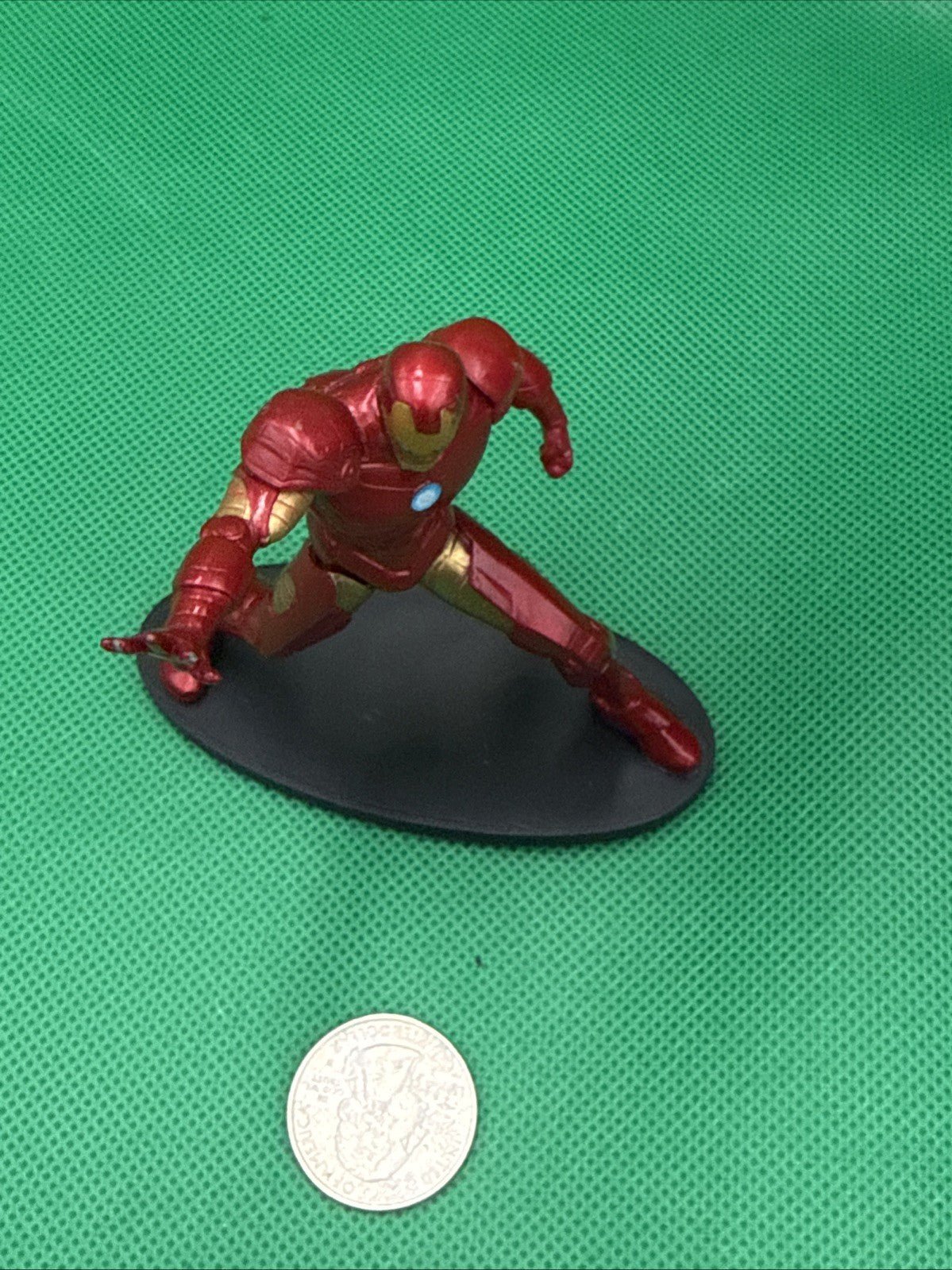 Disney Store Marvel Avengers IRON MAN Infinity War 3.5" Figure Cake Topper - toyscardscomics
