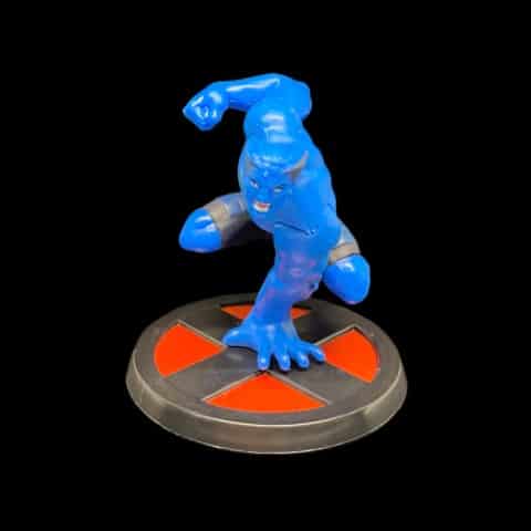 Disney Store Marvel X-Men Beast Figure Cake Topper - toyscardscomics