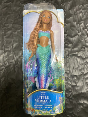 Disney The Little Mermaid Ariel Mermaid Fashion Doll Live Action Movie 2023