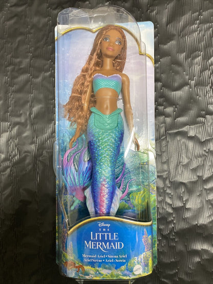 Disney The Little Mermaid Ariel Mermaid Fashion Doll Live Action Movie 2023 - toyscardscomics