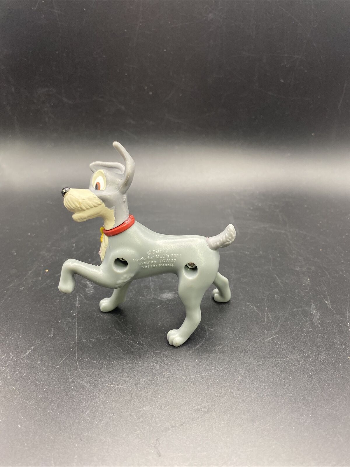 Disney Tramp Figure McDonald's Happy Meal Figurine 2021 Lady & Tramp Used Dog - toyscardscomics