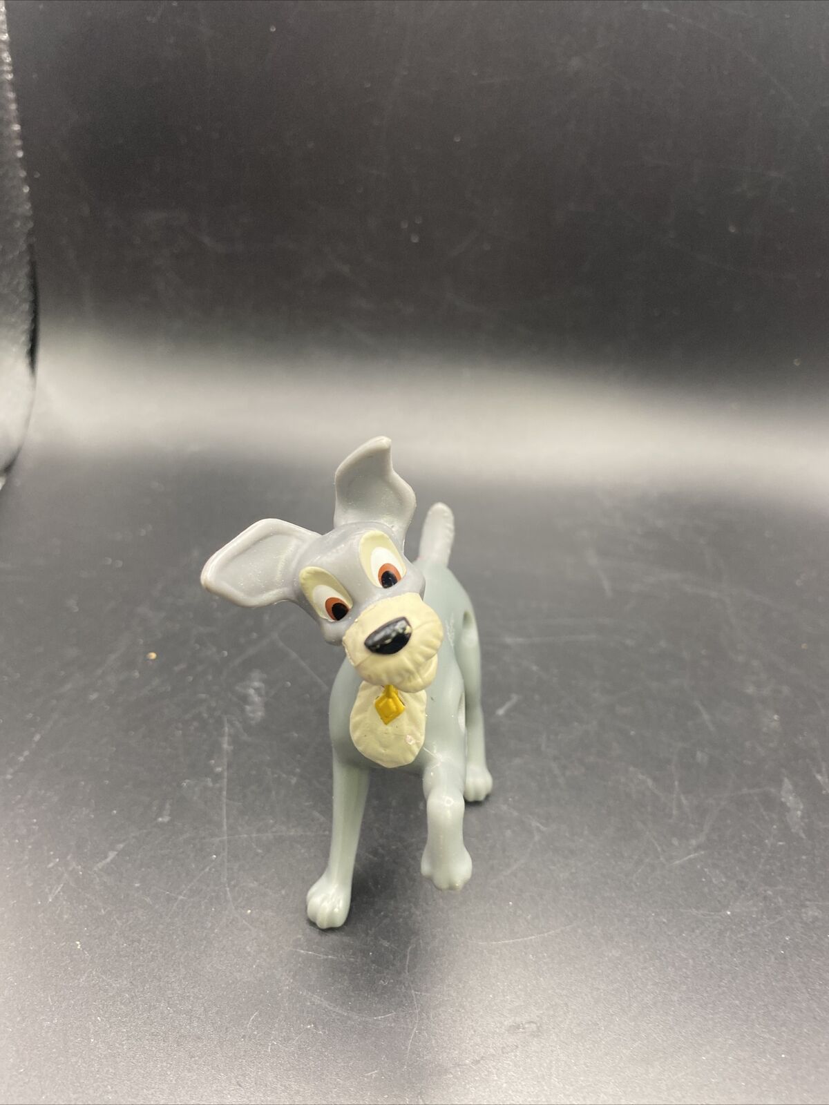 Disney Tramp Figure McDonald's Happy Meal Figurine 2021 Lady & Tramp Used Dog - toyscardscomics