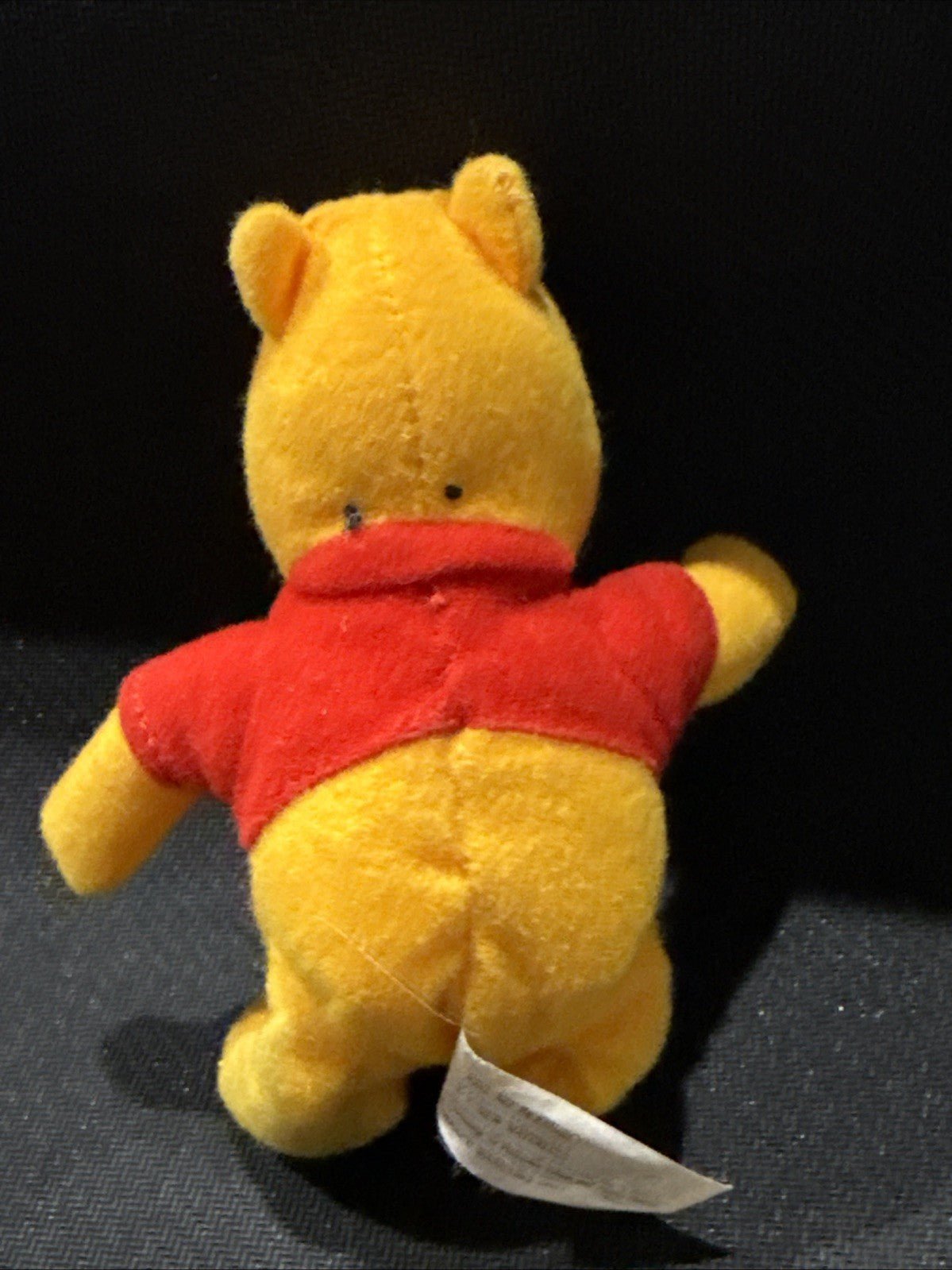 Disney Winnie the Pooh Mini Bean bag plush stuffed toy 5" Vintage 1999 Mattel - toyscardscomics