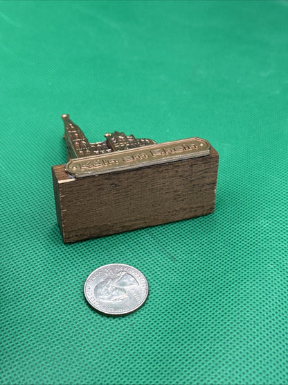 Dom zu Köln Cologne Cathedral Souvenir Miniature - toyscardscomics
